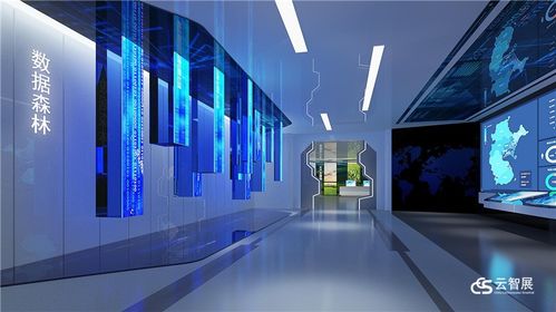 云智展企業(yè)智慧展廳案例 新華網(wǎng)溯源中國(guó)大數(shù)據(jù)展廳